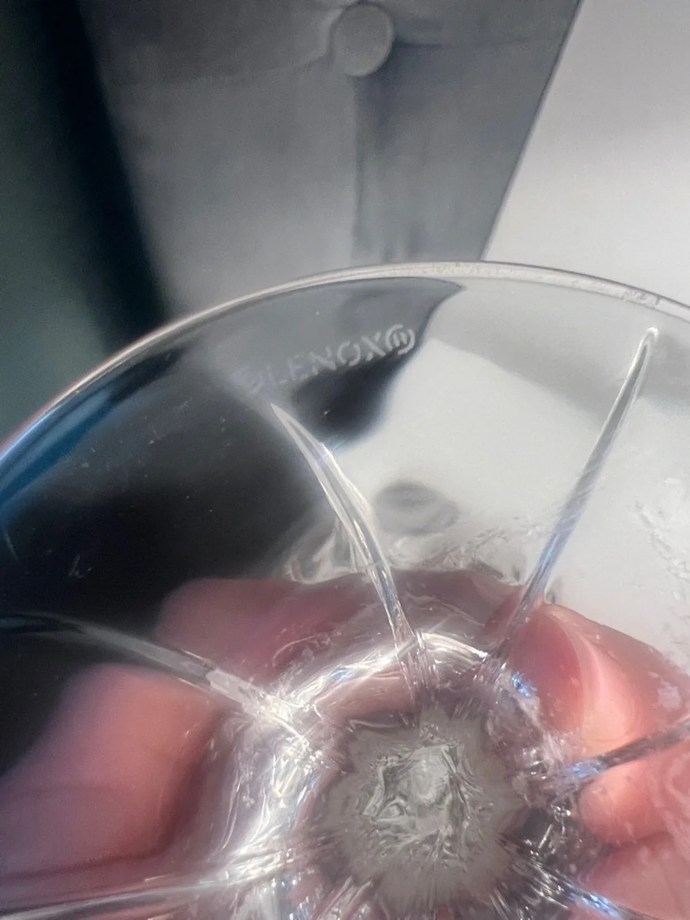 Lenox Debut Crystal Wine Glasses Set of 2